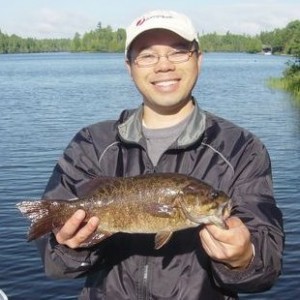 14" smallmouth bass