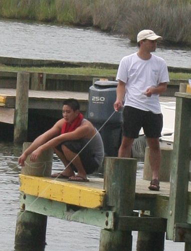 Waiting for the tug