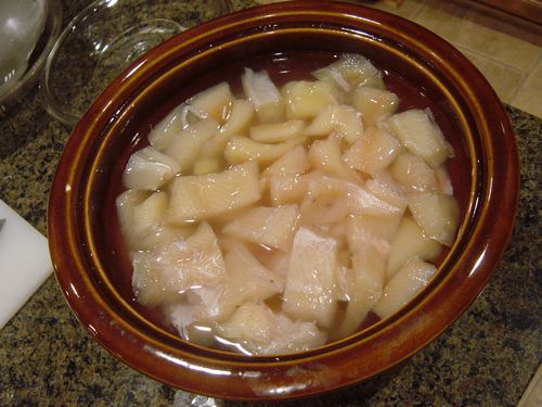 Chunks in the brine
