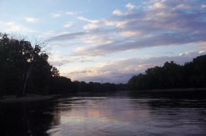 River Sunset