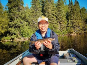 12" walleye