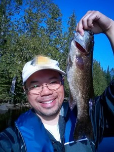 15" smallmouth bass