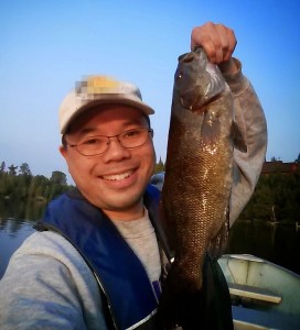 17" smallmouth bass