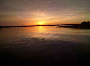 Sunset on the lake